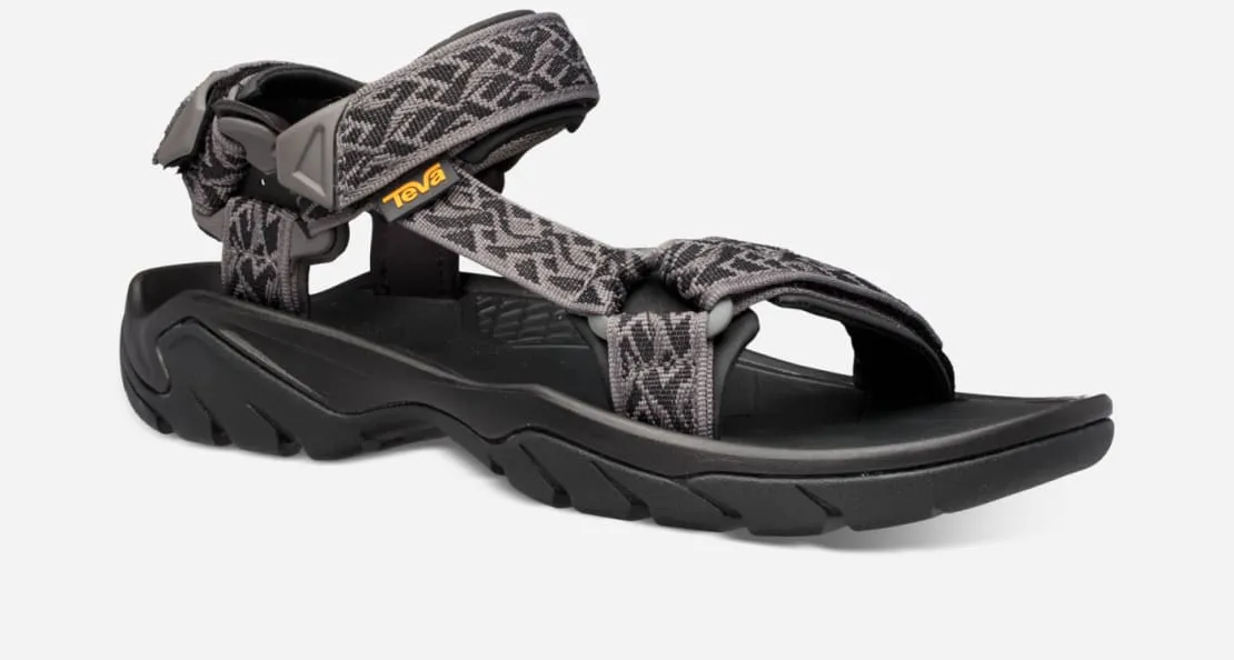 1102456 Teva Men's Terra Fi 5 Universal Wavy Trail Black WTBC