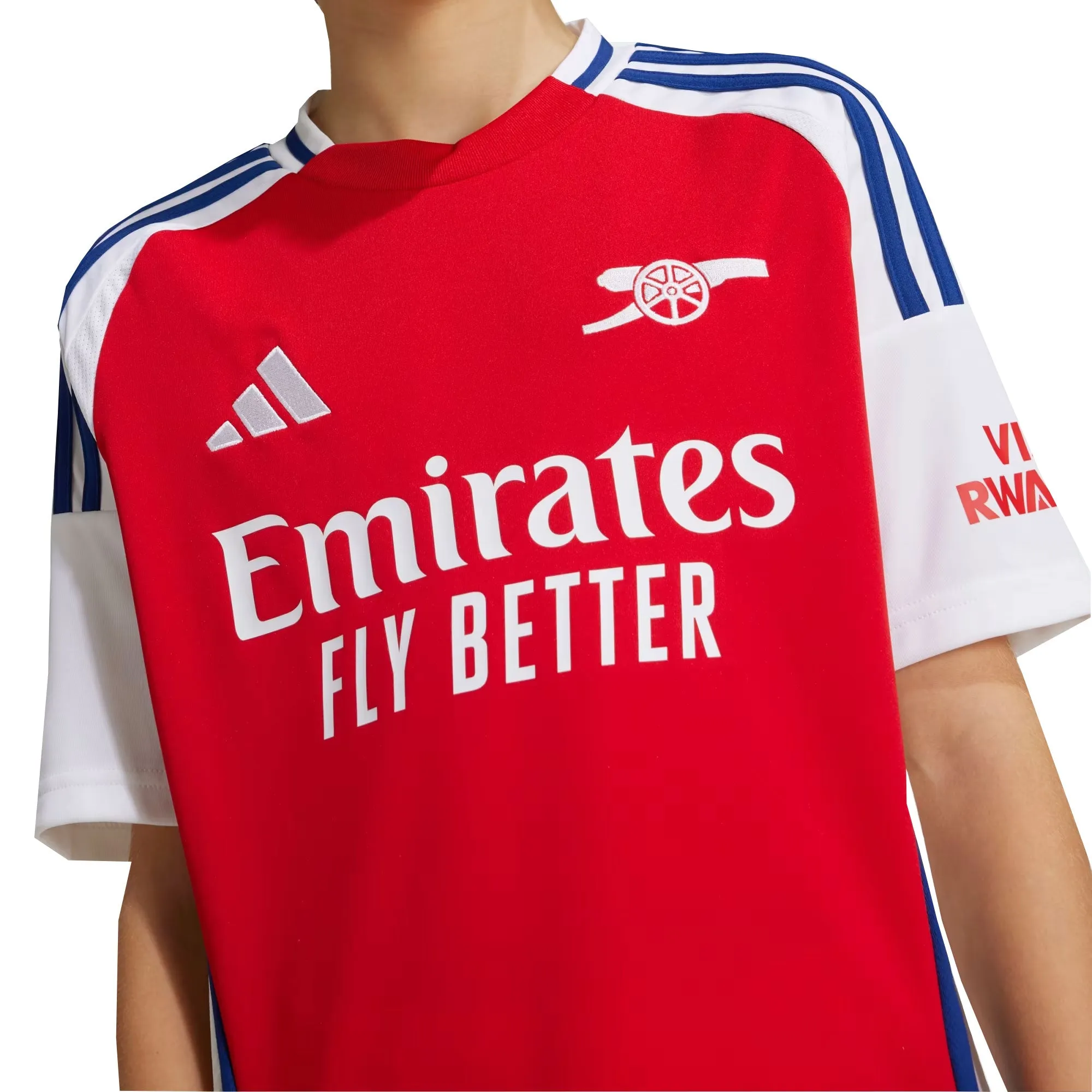 adidas Kids Arsenal 2024/25 Home Jersey Red/White