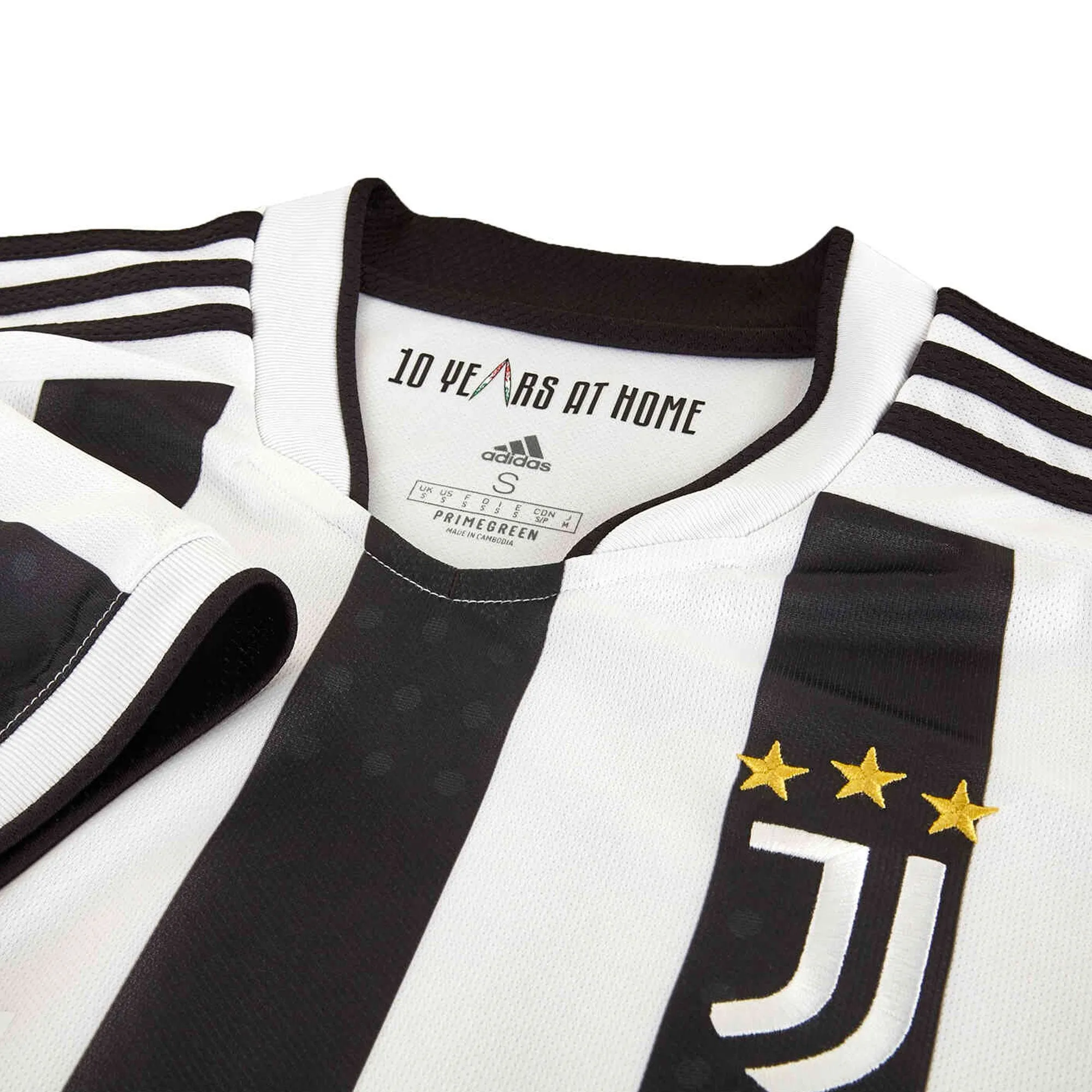 adidas Kids Juventus 2021/22 Home Jersey White/Black