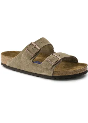 Birkenstock Unisex Arizona Soft Footbed Suede Sandals