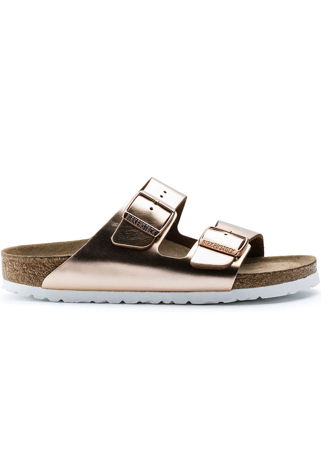 Birkenstock Women's Arizona Soft Footbed Leather Narrow Sandals