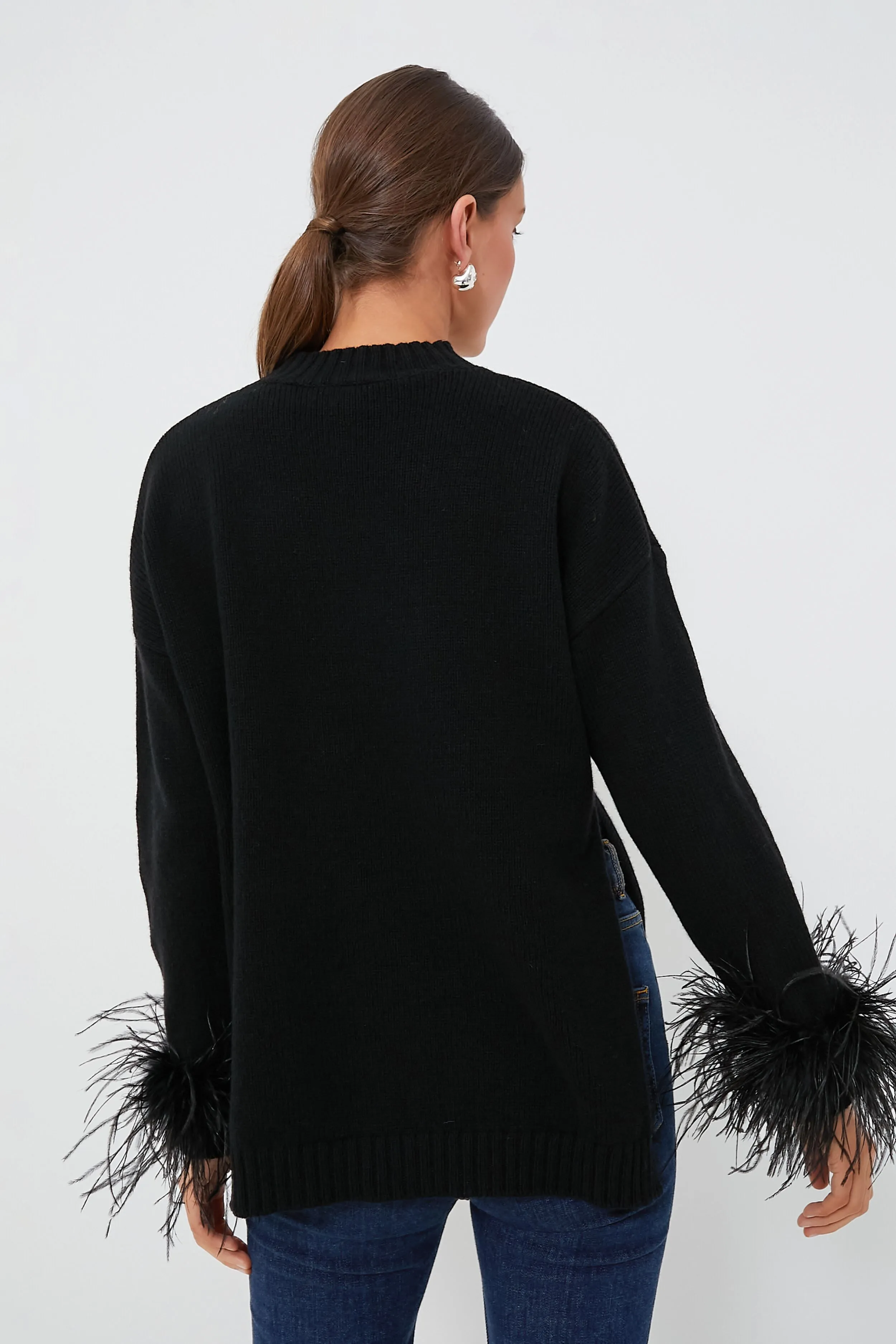 Black Agatha Wool Sweater