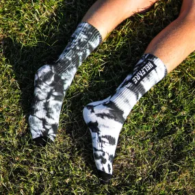 Box Logo Tie Dye Socks | Panda