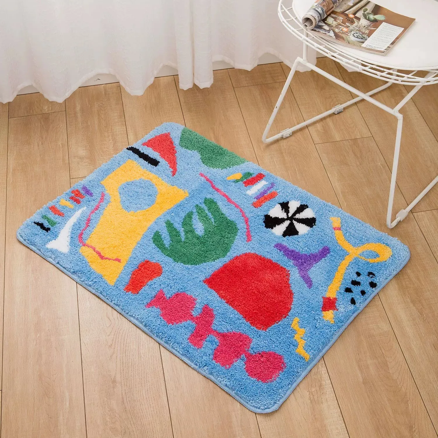 Bright and Happy Room Door Mat