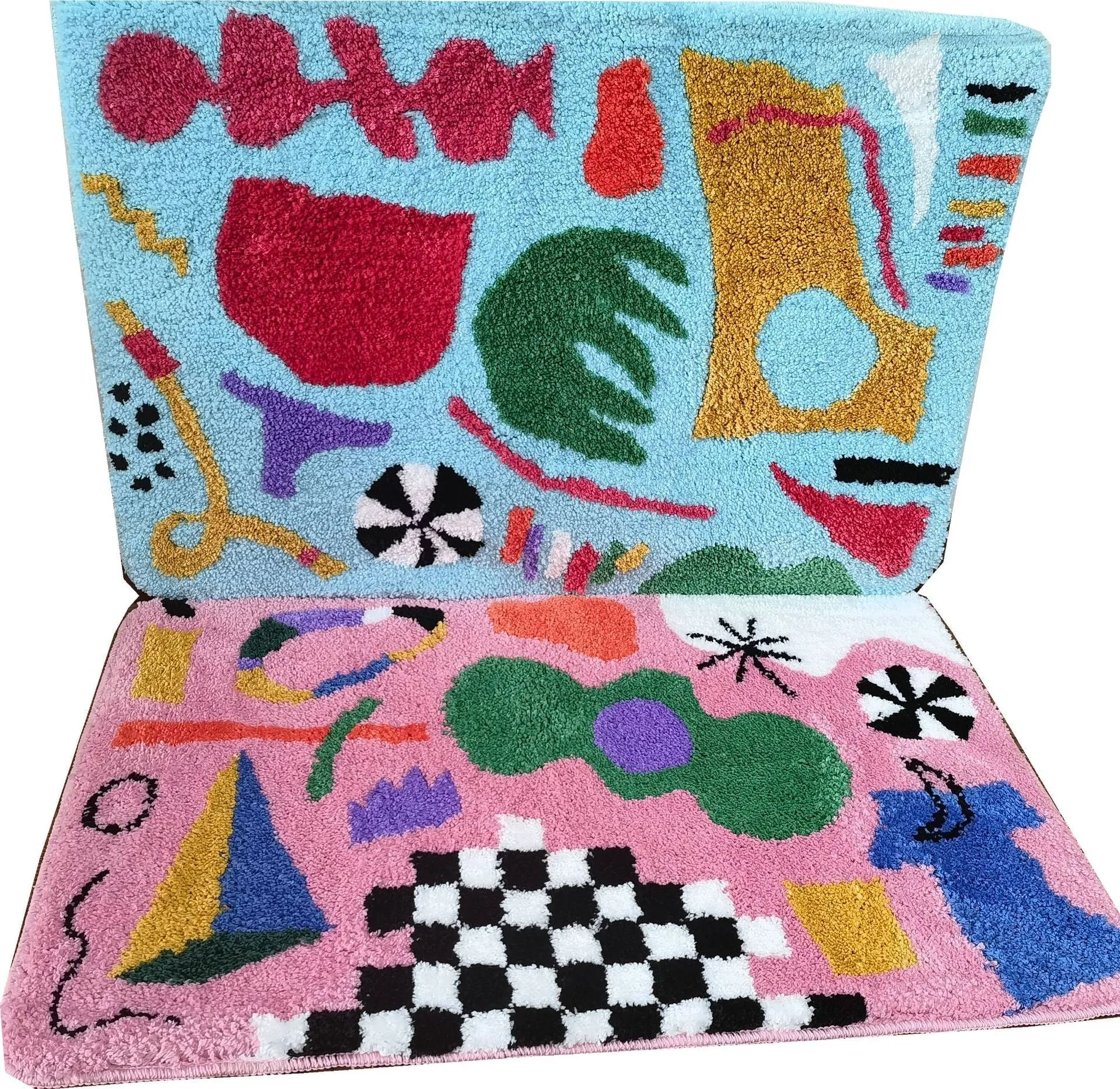 Bright and Happy Room Door Mat