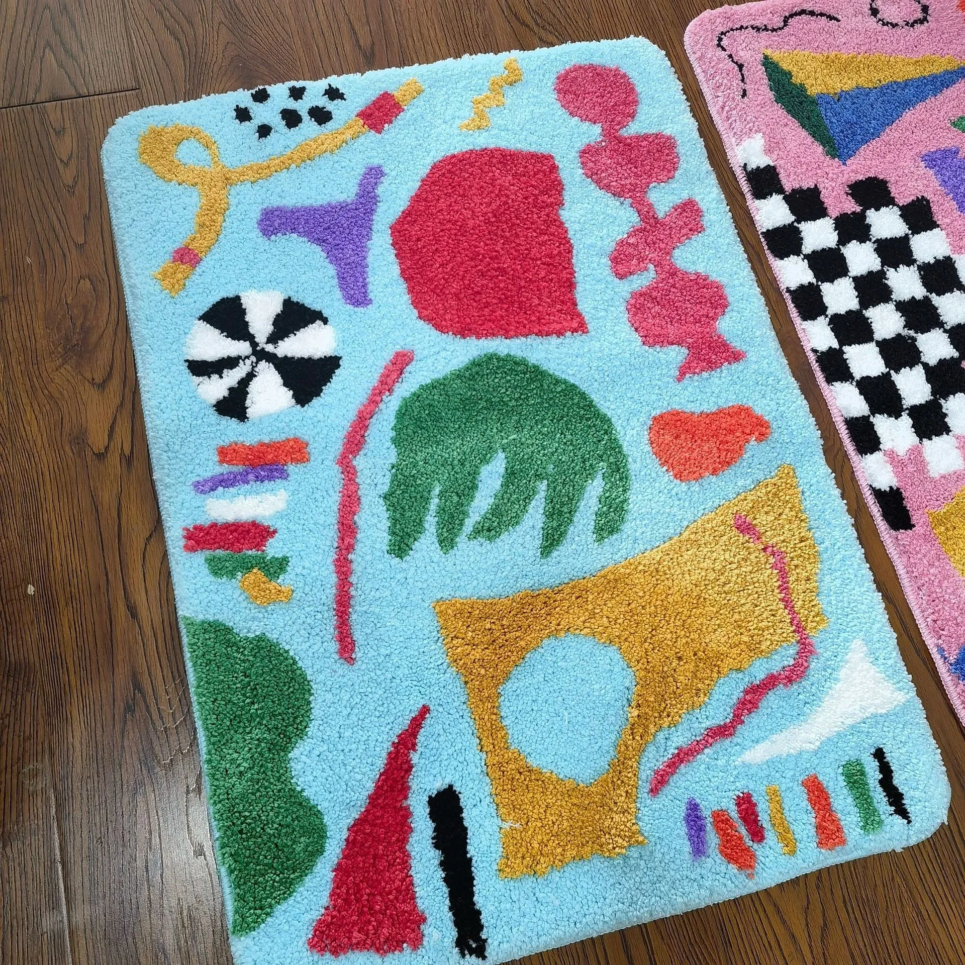 Bright and Happy Room Door Mat