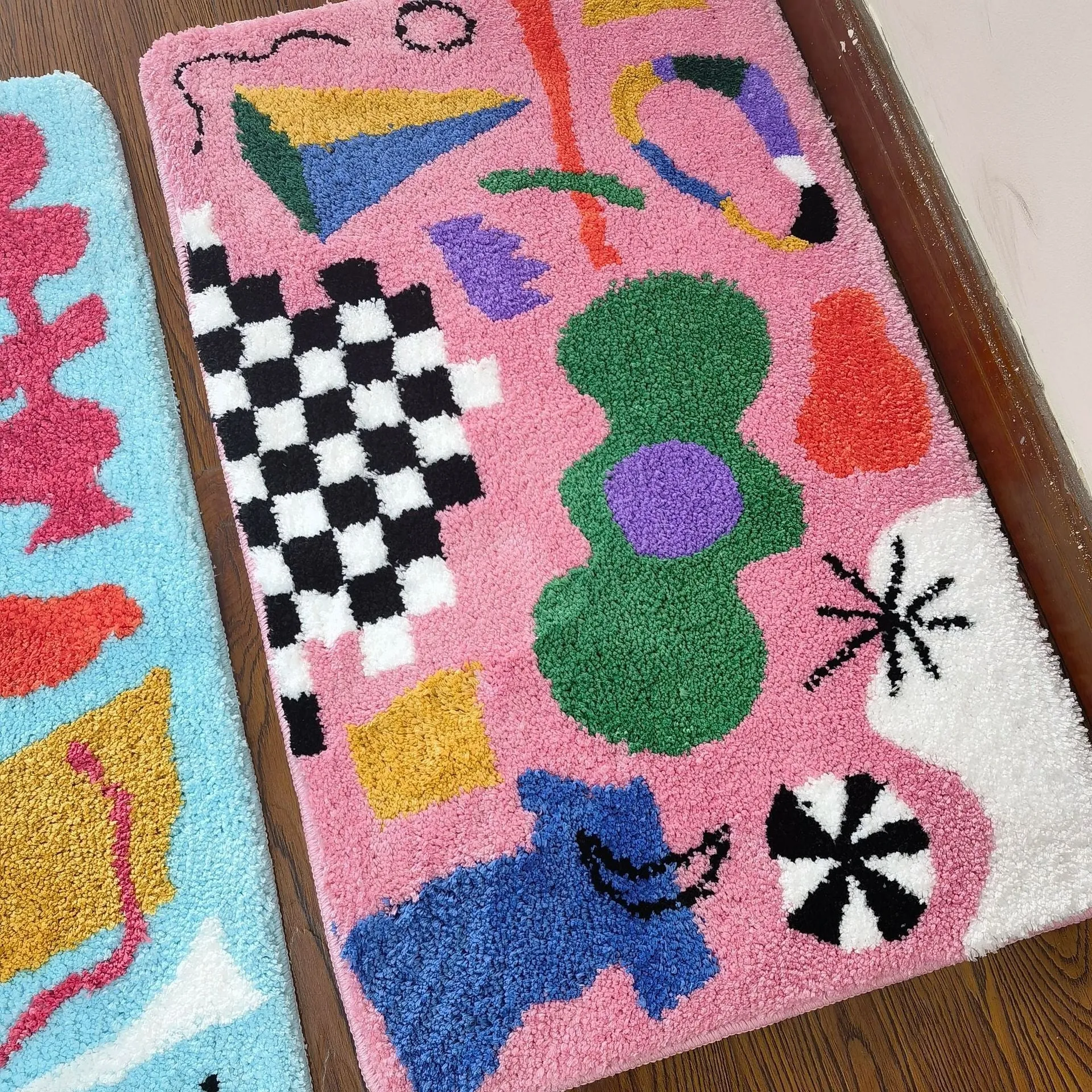 Bright and Happy Room Door Mat