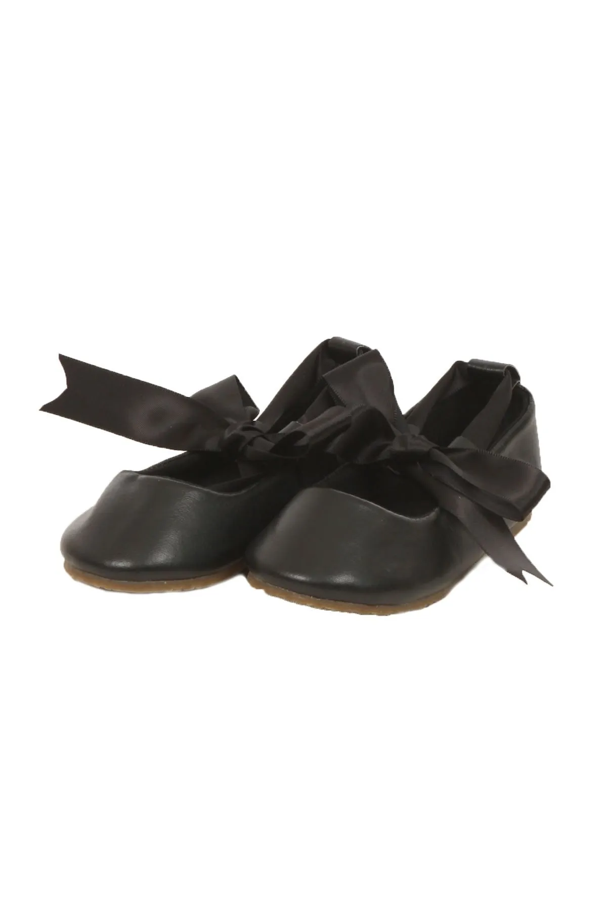 BS004 Children's Ballerina Shoes with Ribbon Tie