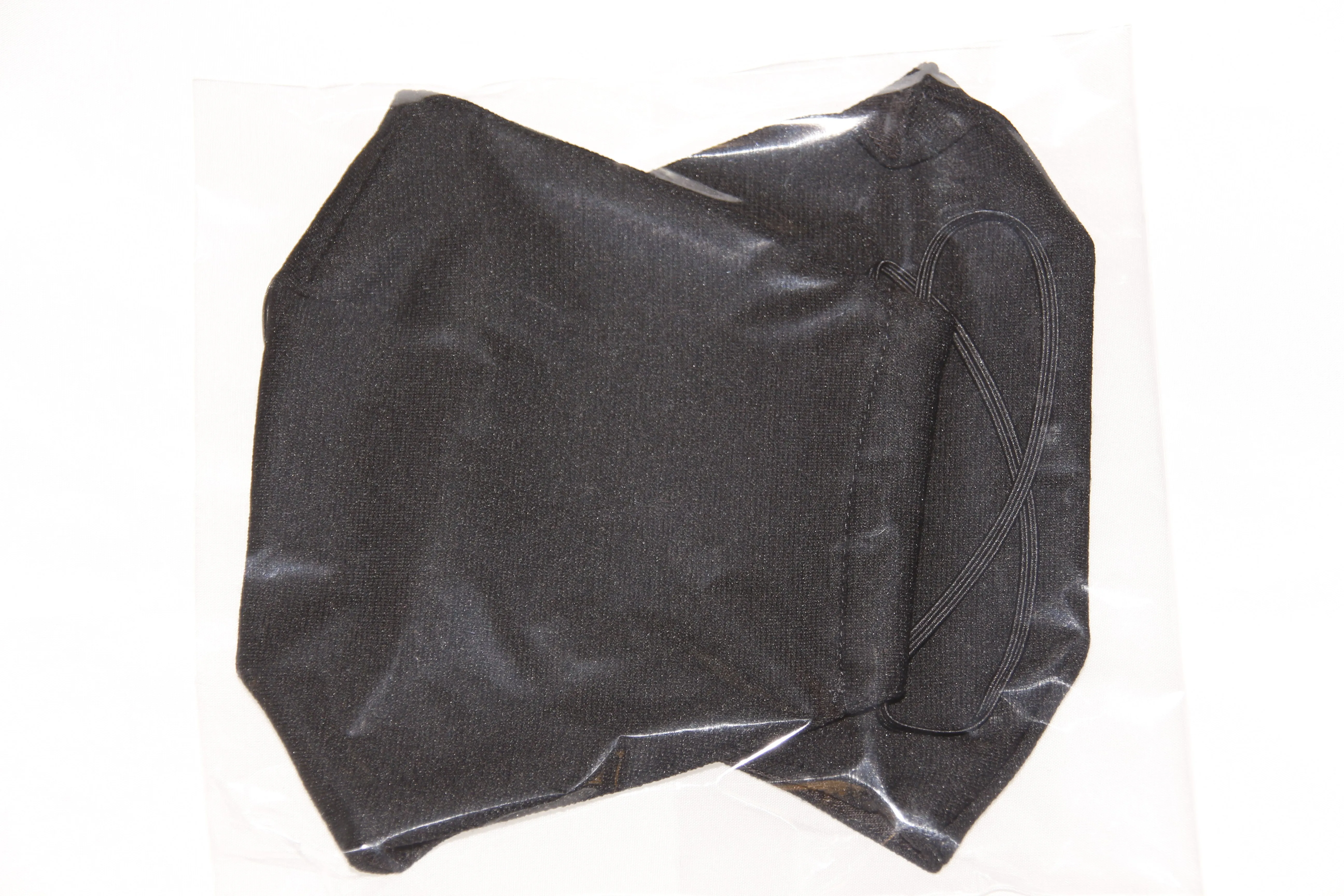 Busy Face Mask Black Reusable Washable Cotton Viscose 2 Pack