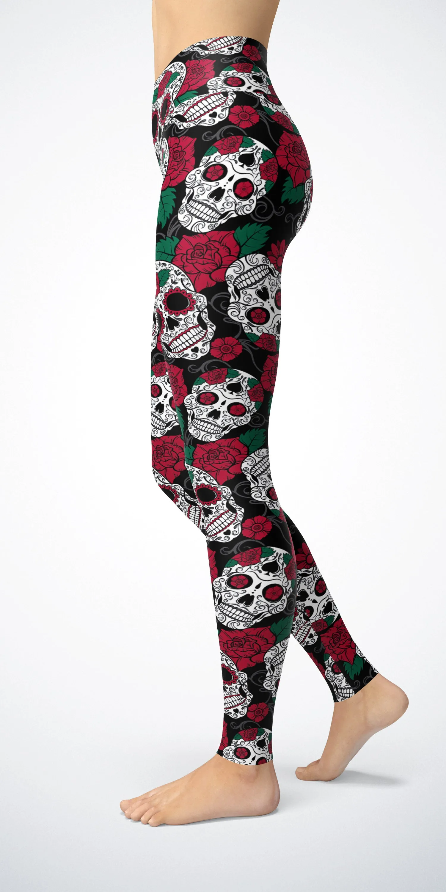 Calavera Blooms - Classic Legging