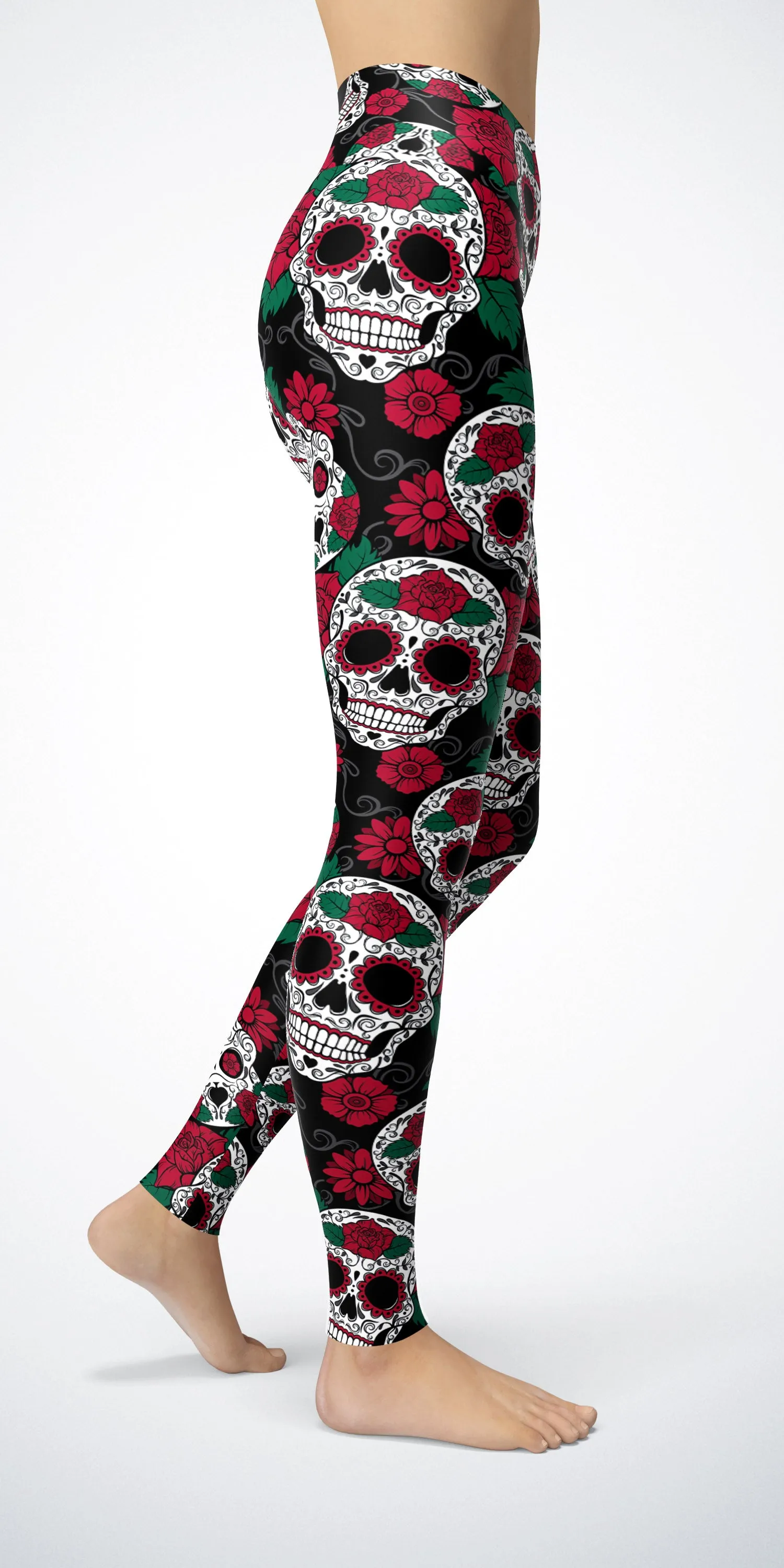 Calavera Blooms - Classic Legging