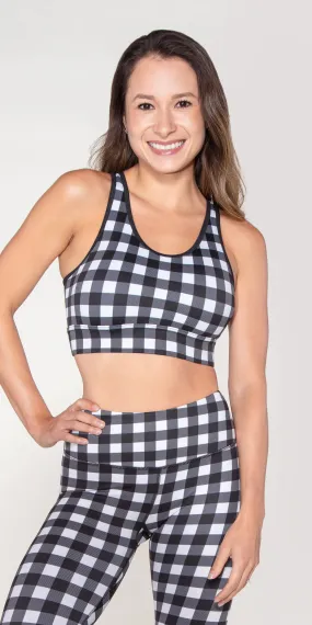 Classic Gingham - Sports Bra [Final Sale]