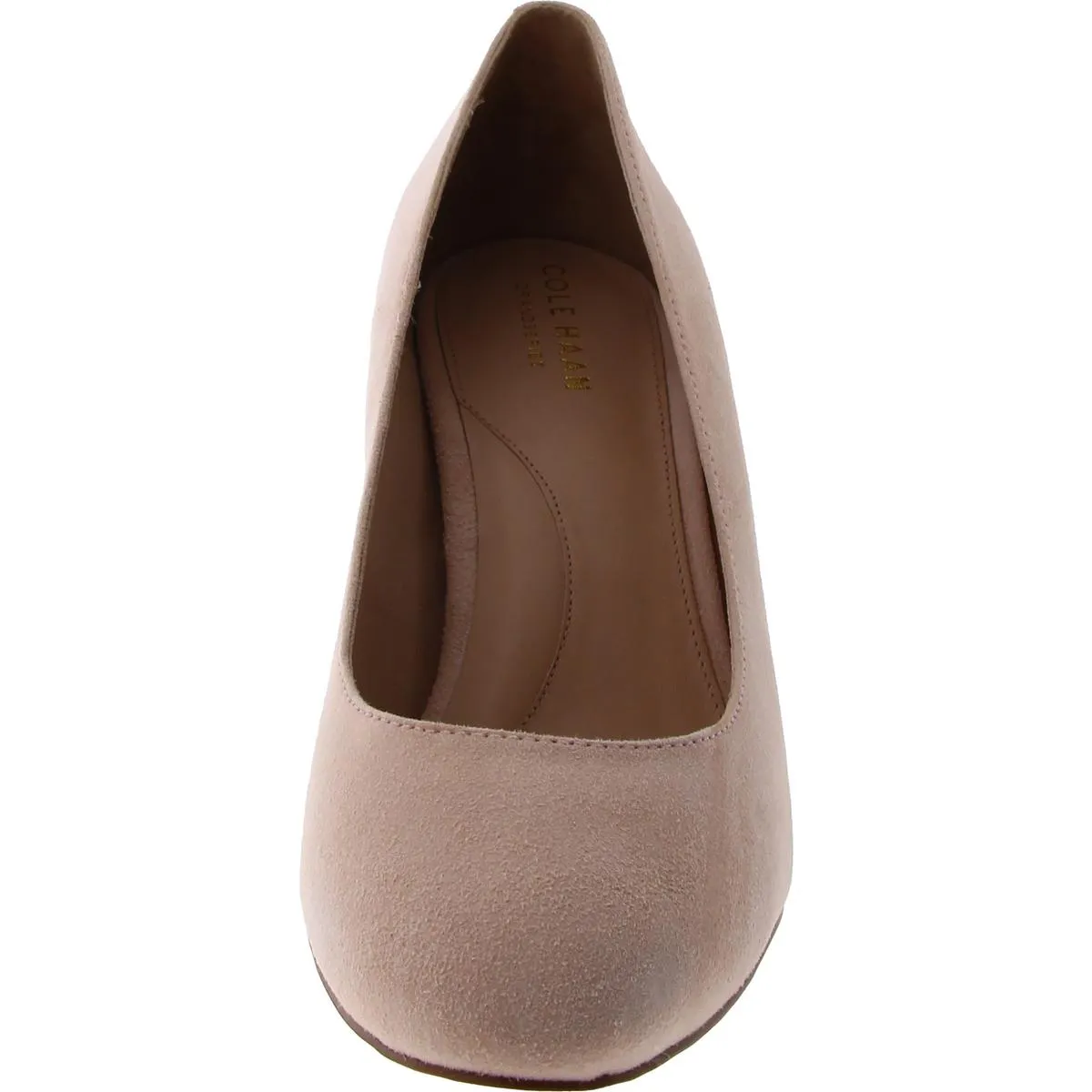 Cole Haan Womens Gabbie Faux Suede Pumps