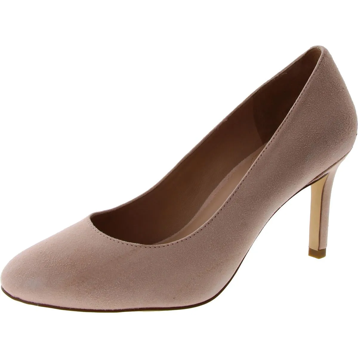 Cole Haan Womens Gabbie Faux Suede Pumps