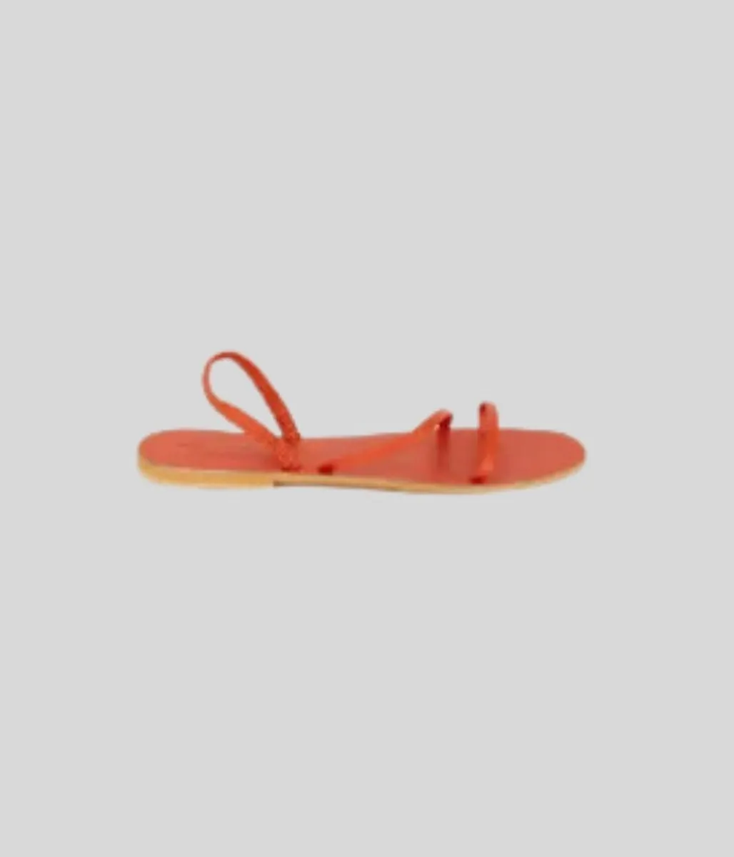 Coral Skinny Strap Sandal