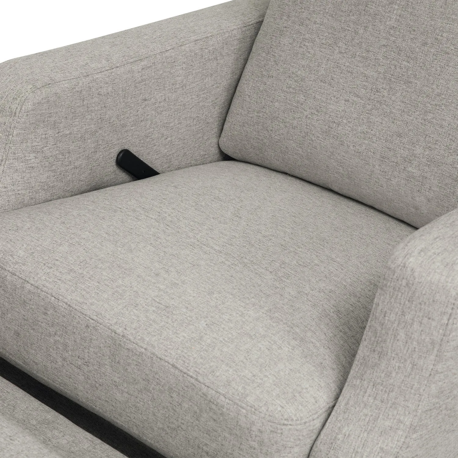 Crewe Recliner   Swivel Glider in Eco-Performance Fabric - Grey