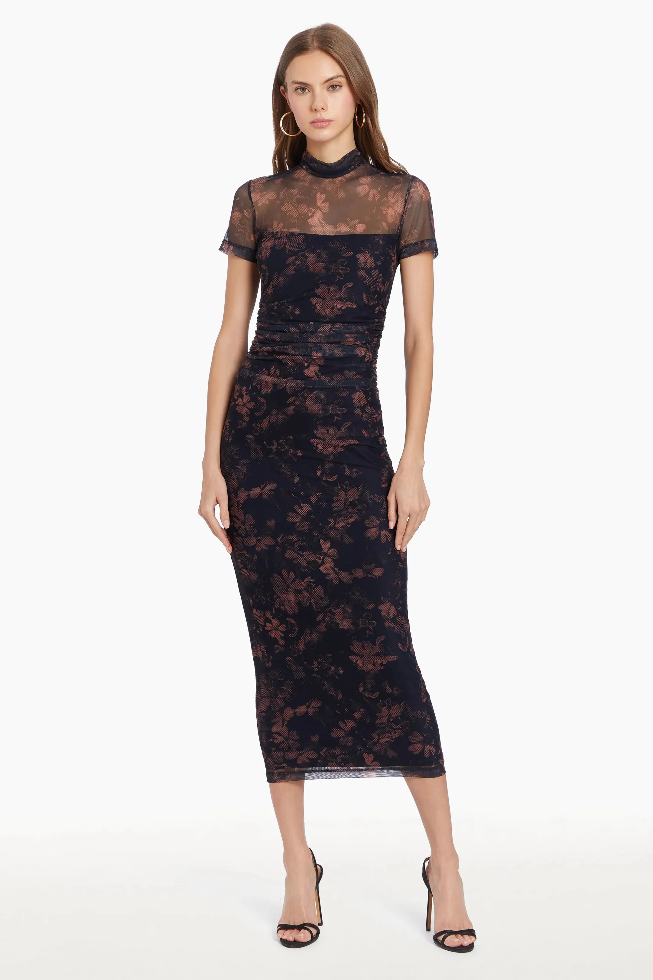 Dominique Dress - Harvest Print