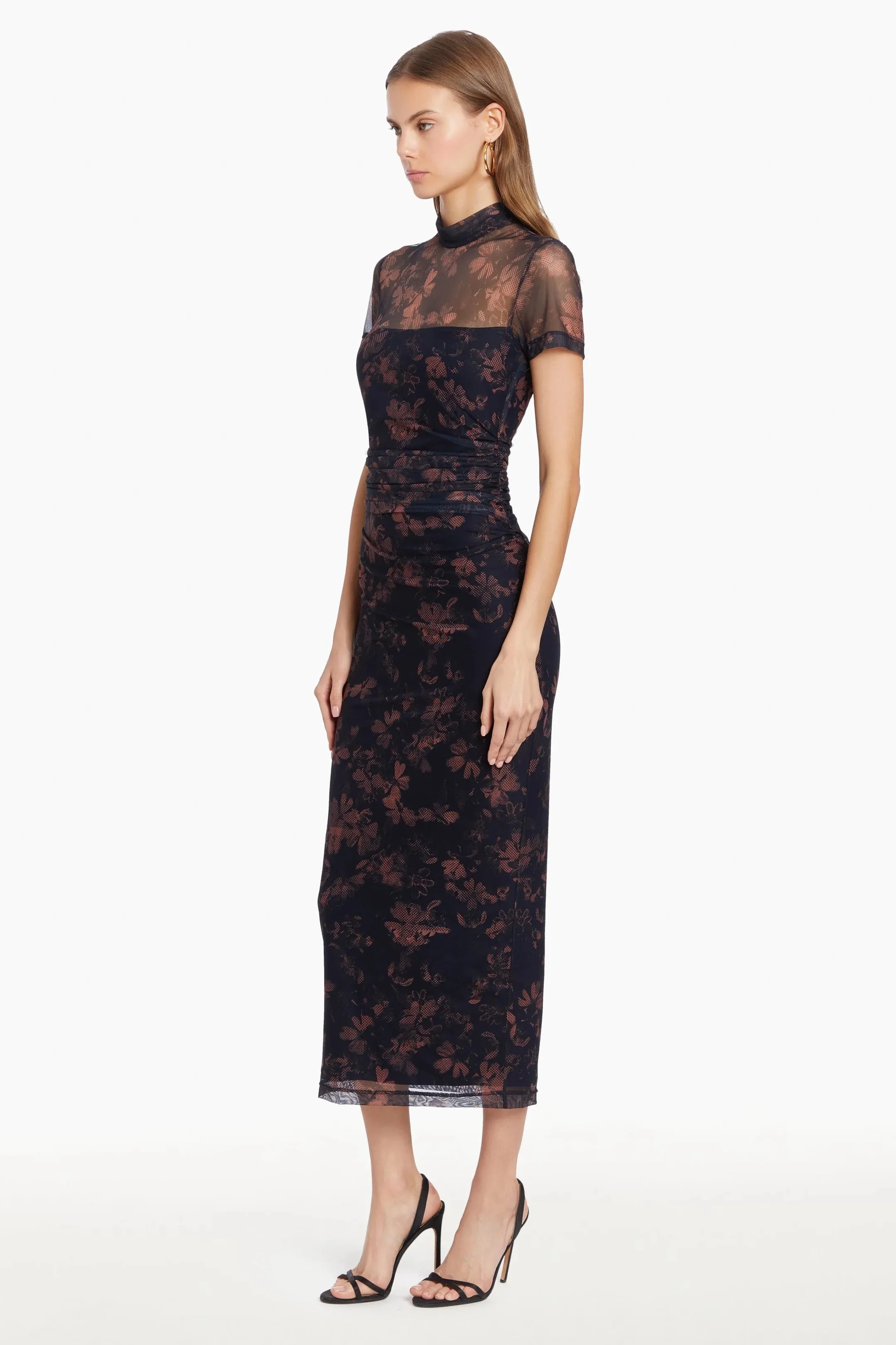 Dominique Dress - Harvest Print