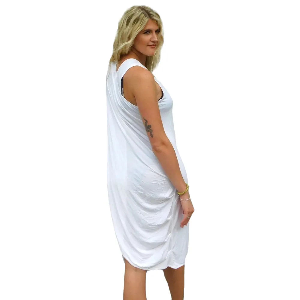 Eco Friendly UV Protectant Ivory Cover Up/Sundress