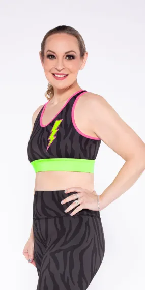 Electric Jungle - Classic Sports Bra