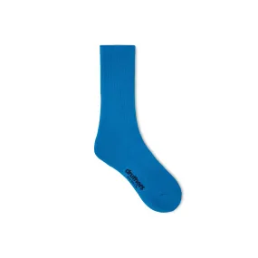 EVERYDAY ORGANIC COTTON CREW SOCK - FRENCH BLUE