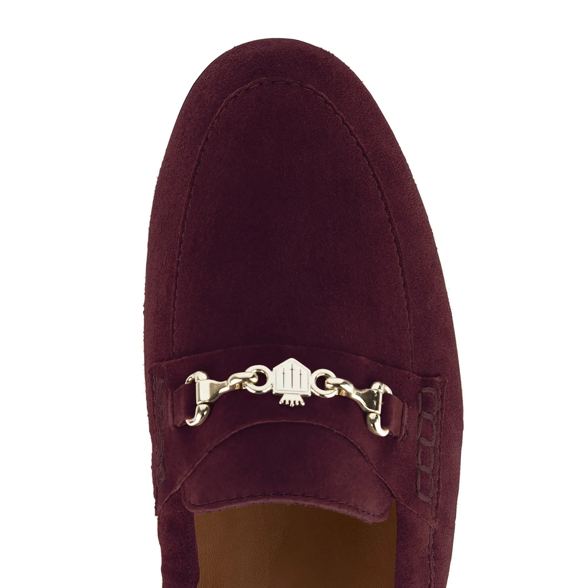 Fairfax & Favor Ladies Newmarket Loafer - Plum