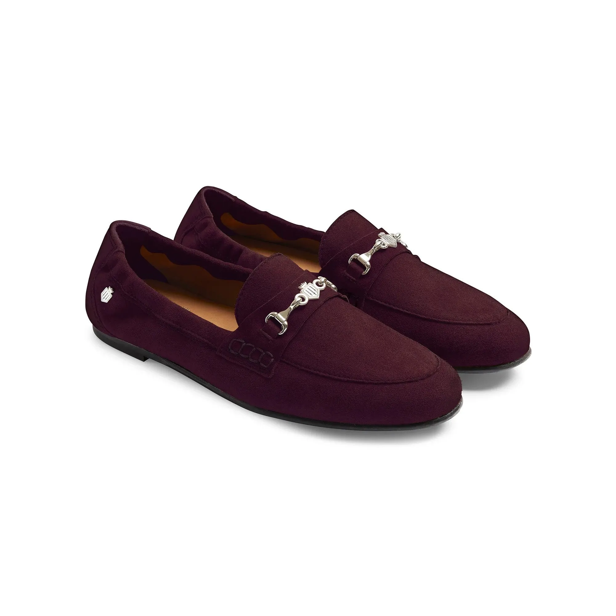 Fairfax & Favor Ladies Newmarket Loafer - Plum