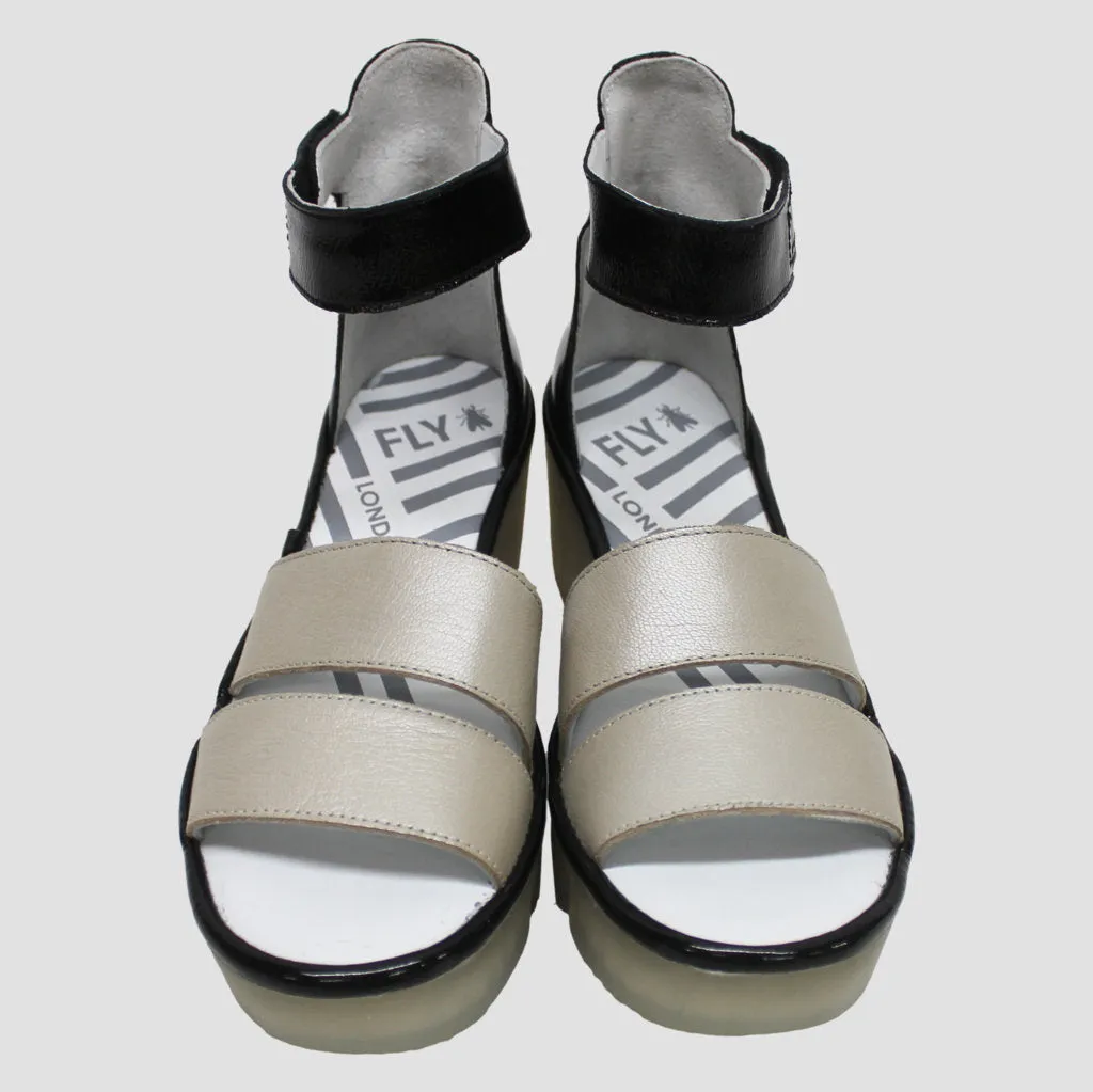 Fly London BONO290FLY Leather Womens Sandals - UK 6