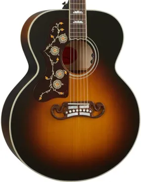 Gibson SJ-200 Original (Left-handed) Acoustic Guitar, Vintage Sunburst (OCJB20VSL)