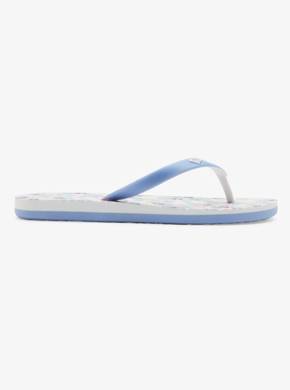 Girls 4-16 Tahiti Flip-Flops - White/Pink/Blue