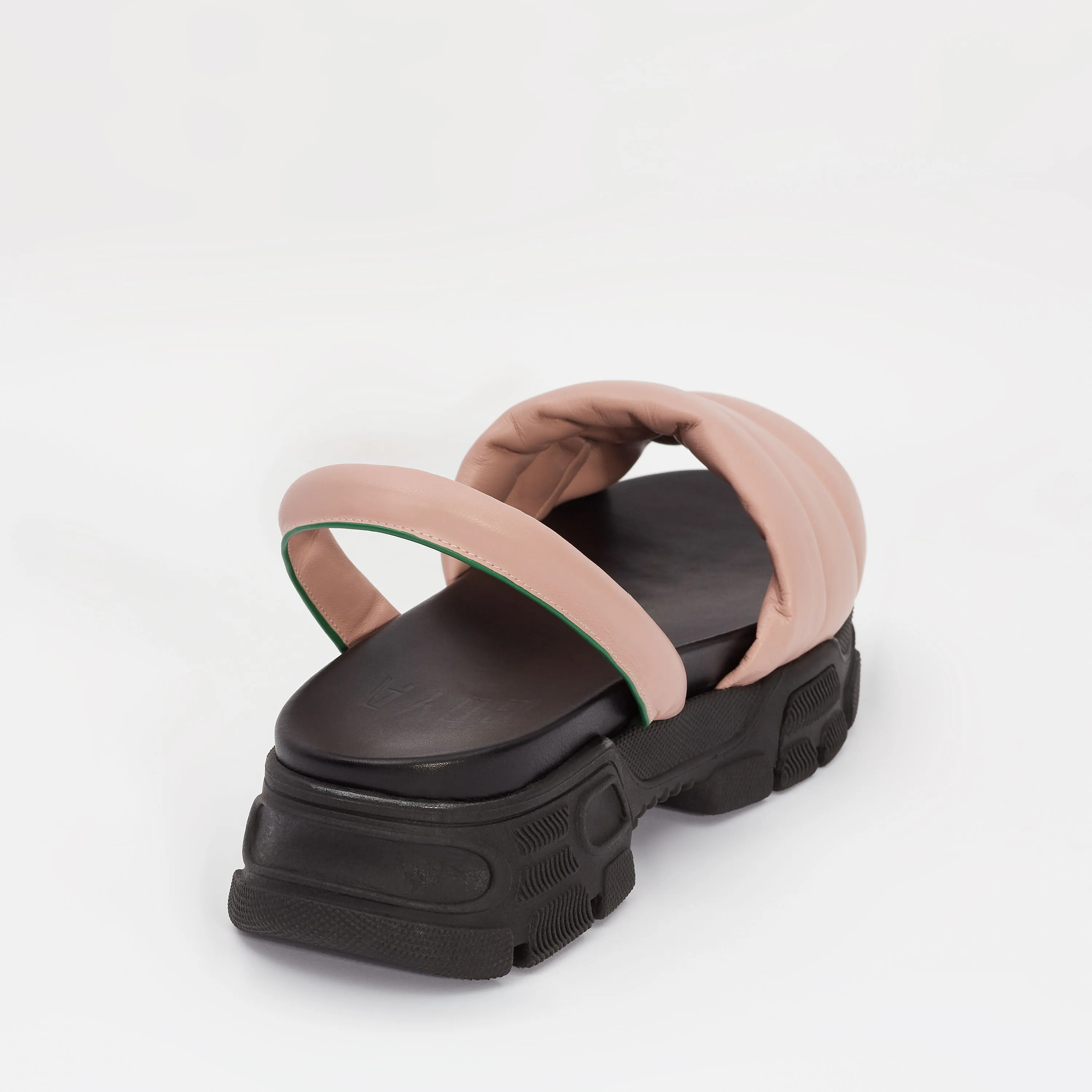 GOYA Gum Pink Quilted Sporty Sandal