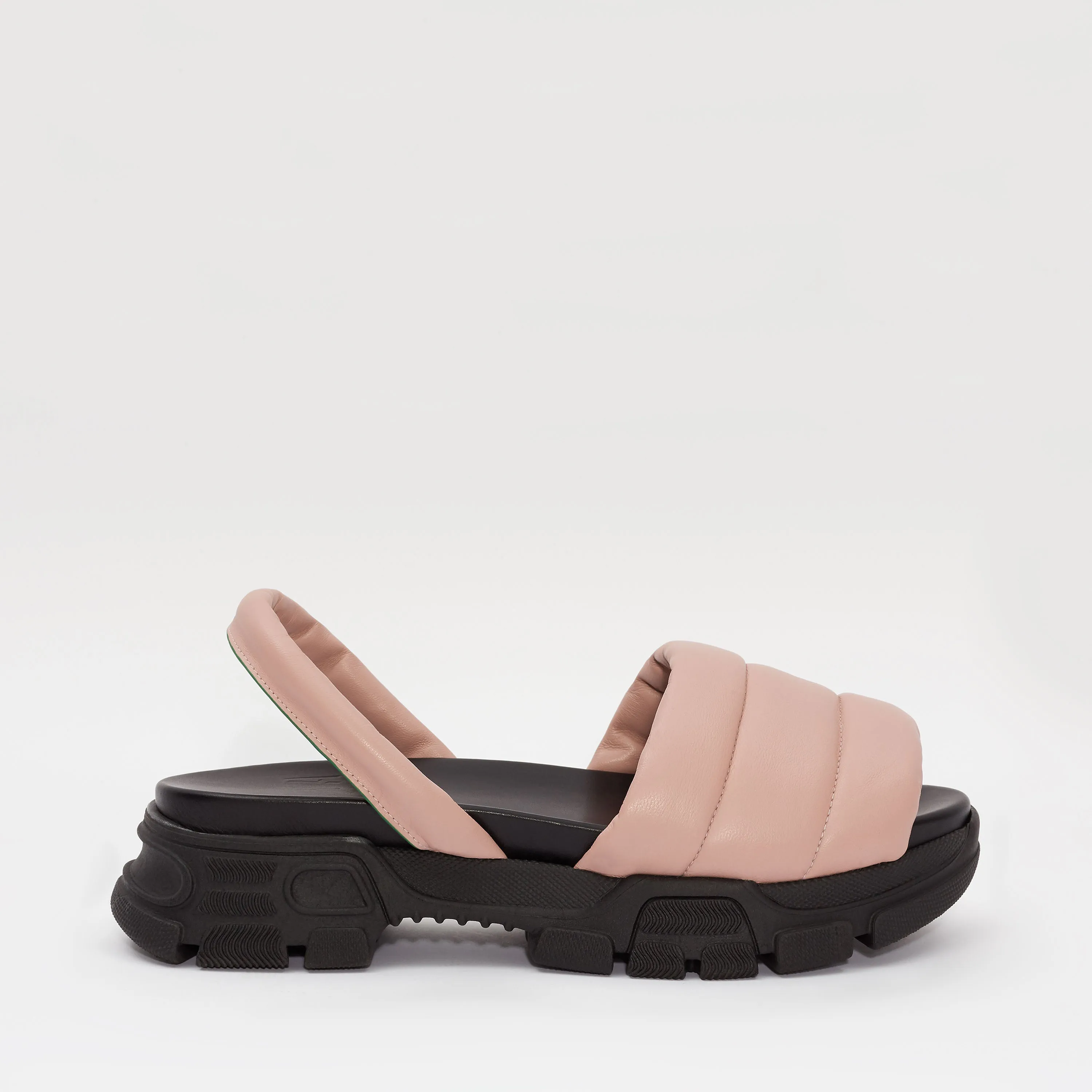 GOYA Gum Pink Quilted Sporty Sandal