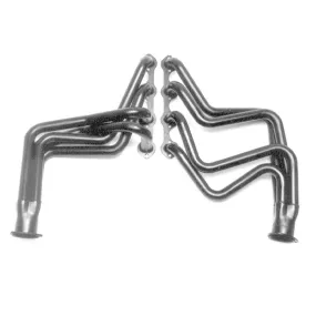 Hedman Hedders Street Headers - 1.5 in Primary - 3 in Collector - Black Paint - Small Block Ford - Ford Fullsize SUV / Truck 1980-95 - Pair