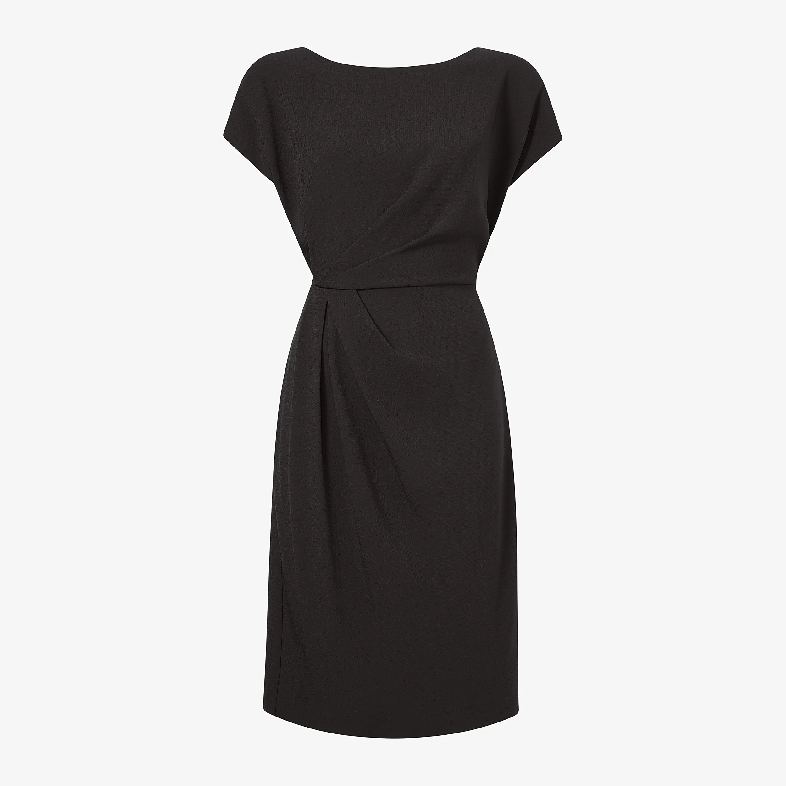 Jillian Dress - Eco Heavy Soft Wave :: Black