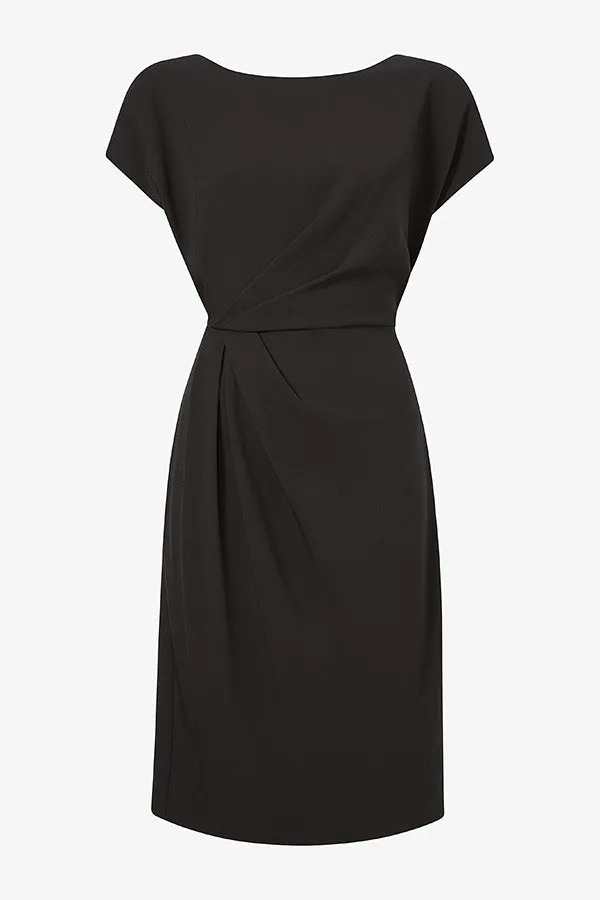 Jillian Dress - Eco Heavy Soft Wave :: Black