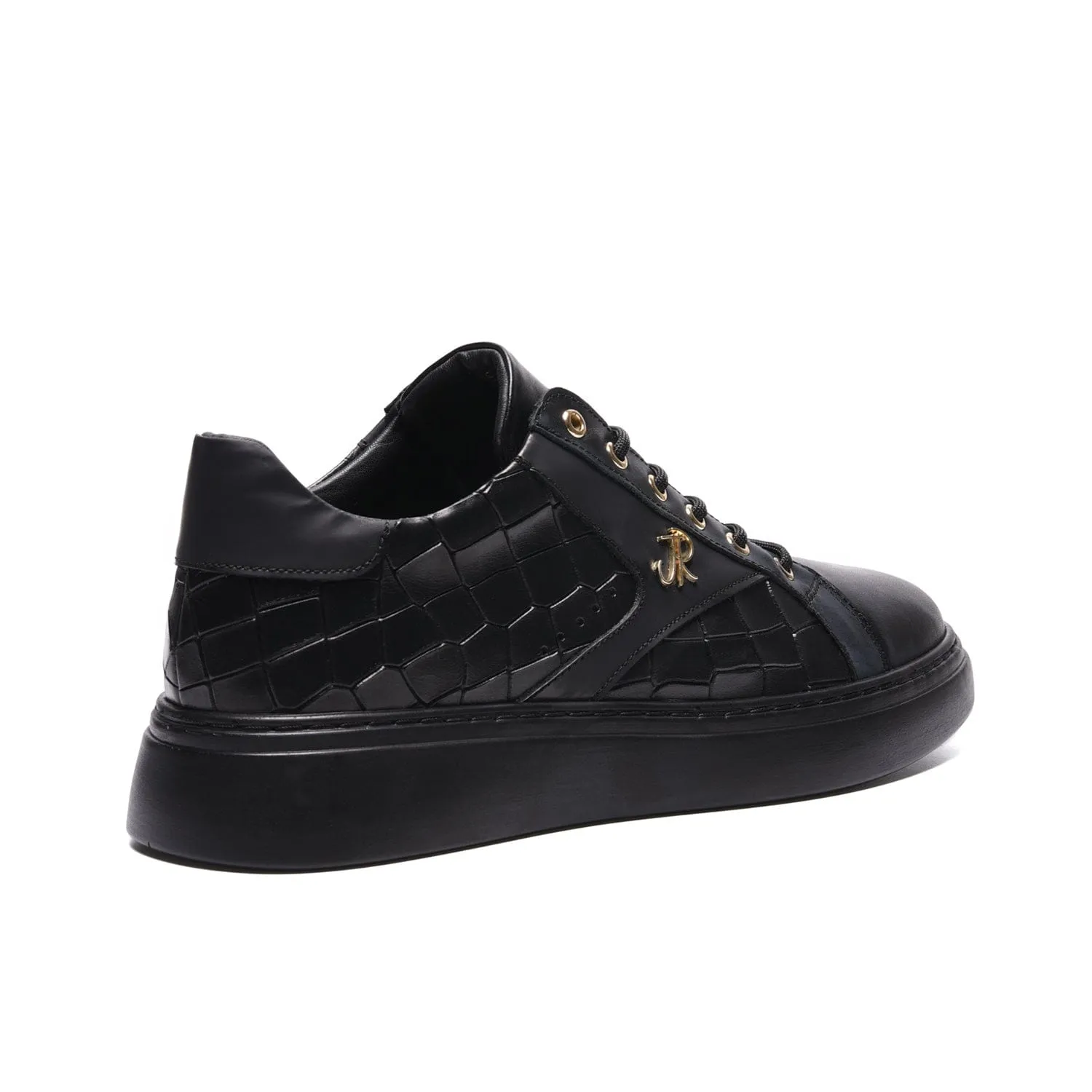 JOHN RICHARDO Mens Sneakers Black - 17188-1