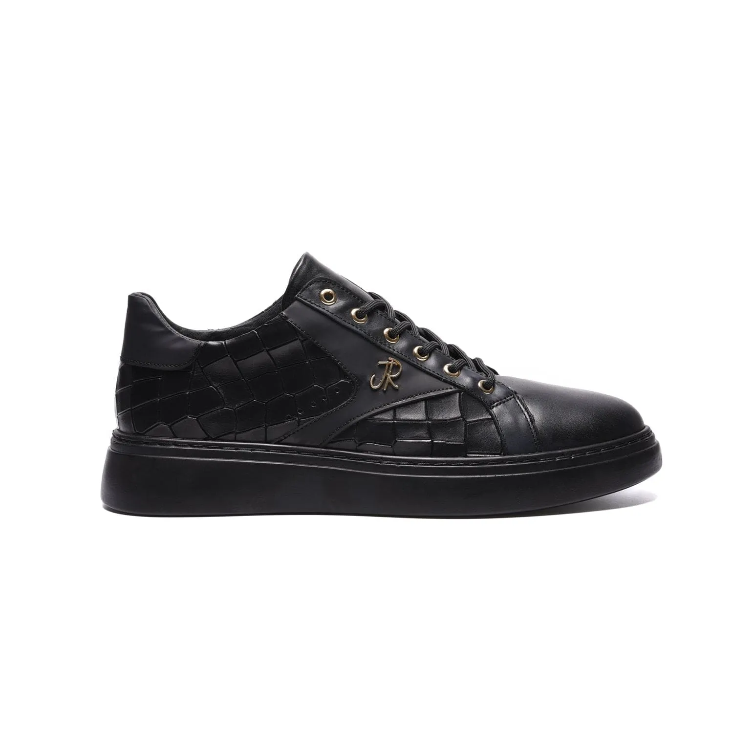 JOHN RICHARDO Mens Sneakers Black - 17188-1