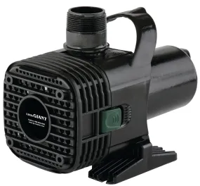 Little Giant 566725 Wet Rotor Pump, 1.25 A, 115 V, 1/2 in Connection, 2772 gph, Horizontal, Vertical Mounting :EA: QUANTITY: 1