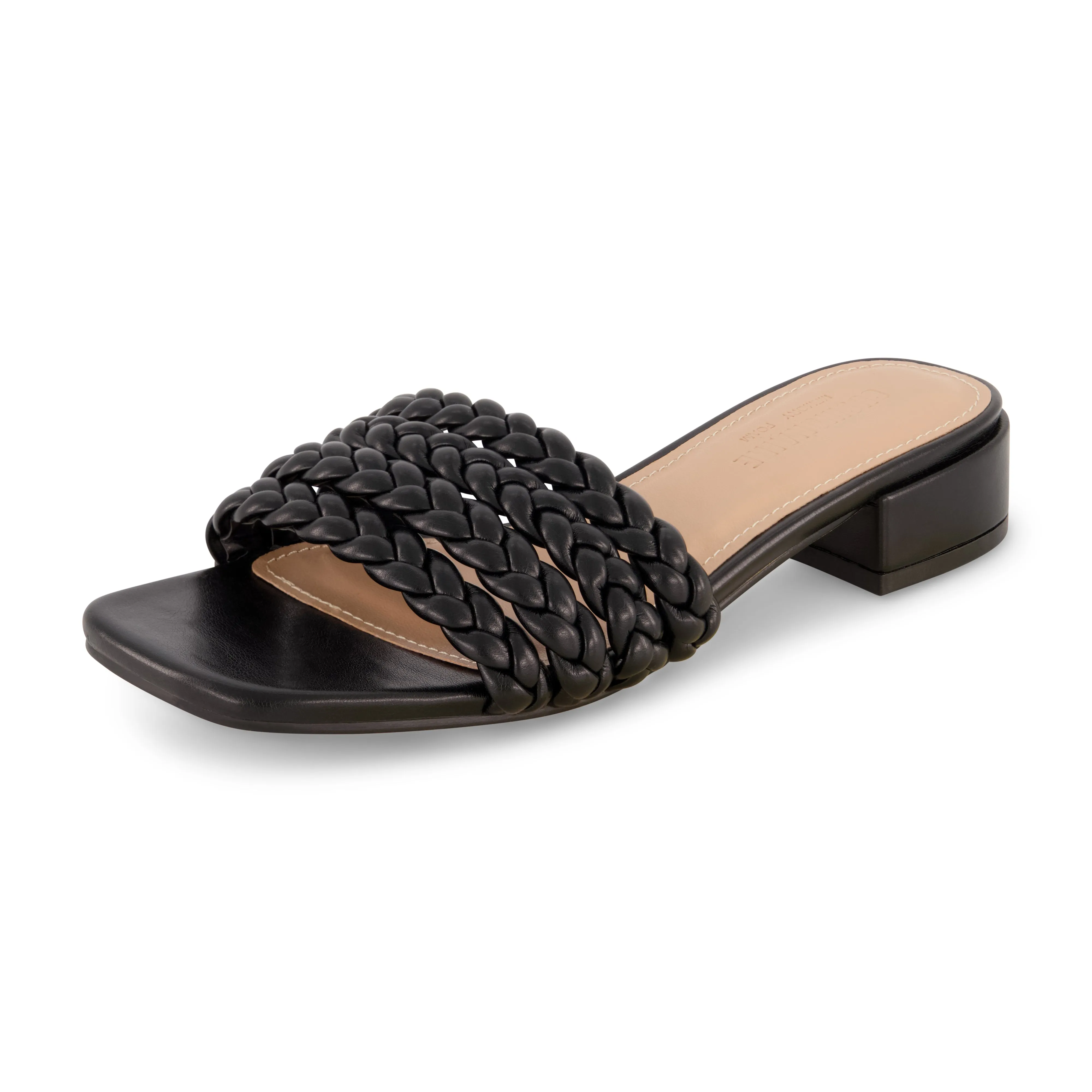 Neary Braided Block Heel Sandal