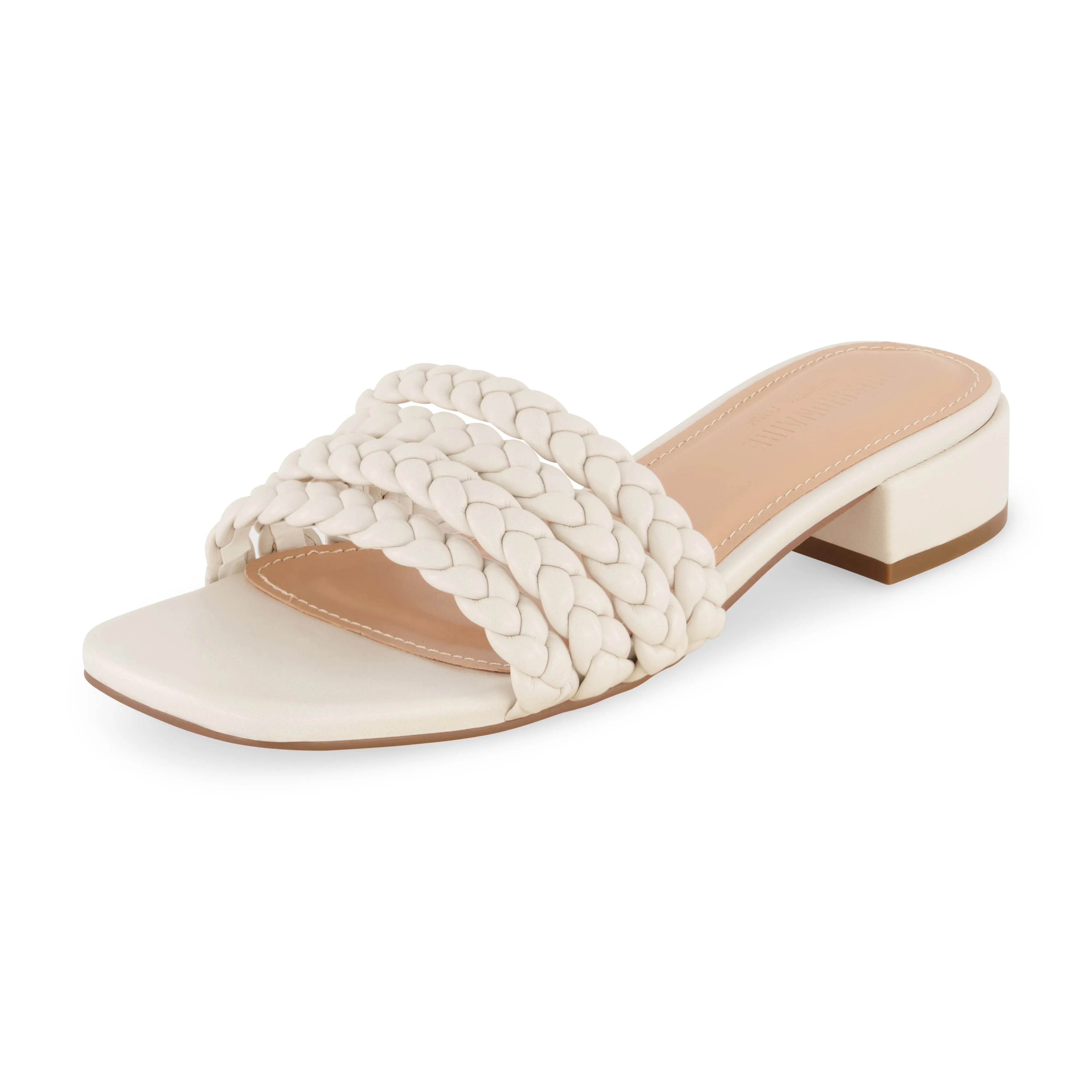 Neary Braided Block Heel Sandal