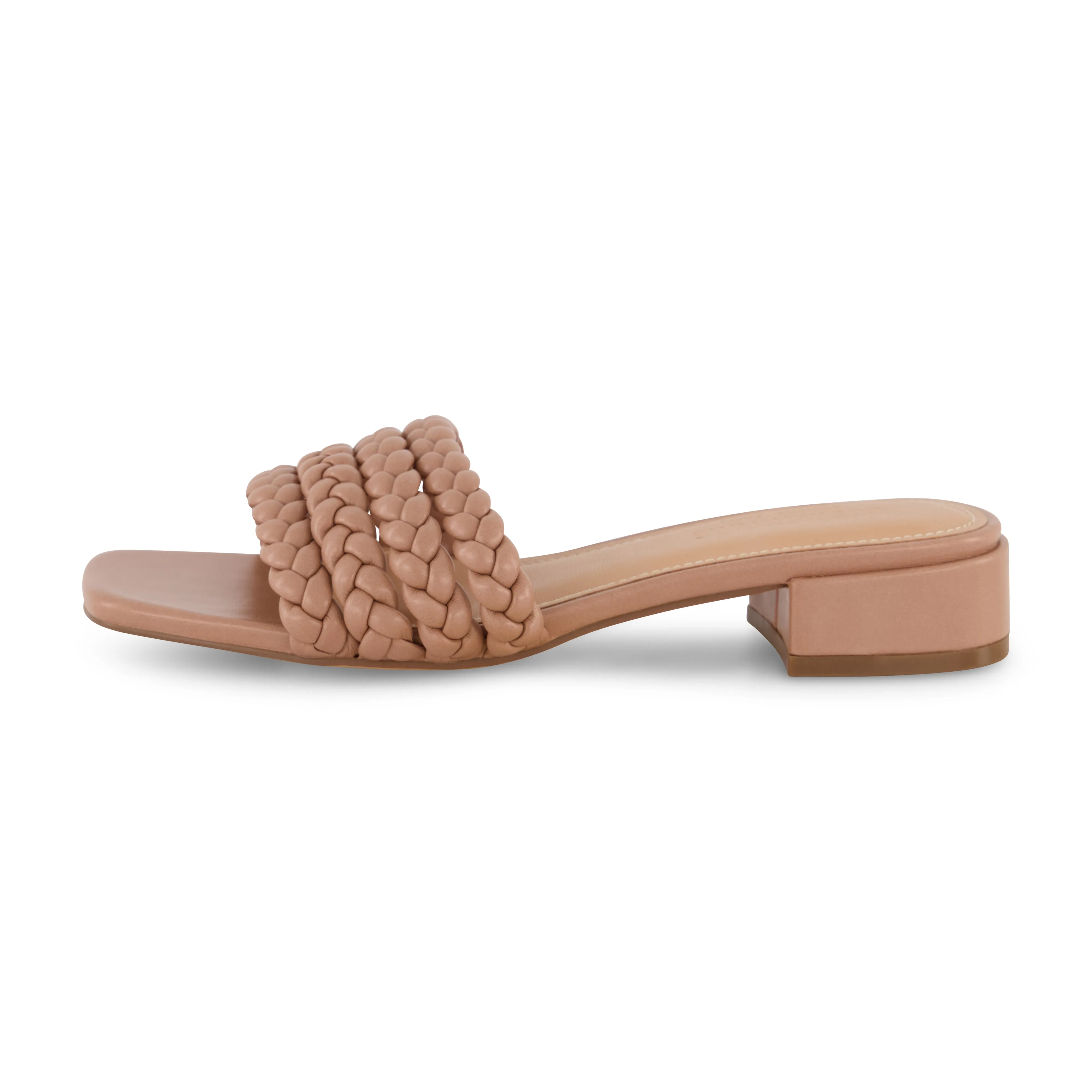 Neary Braided Block Heel Sandal