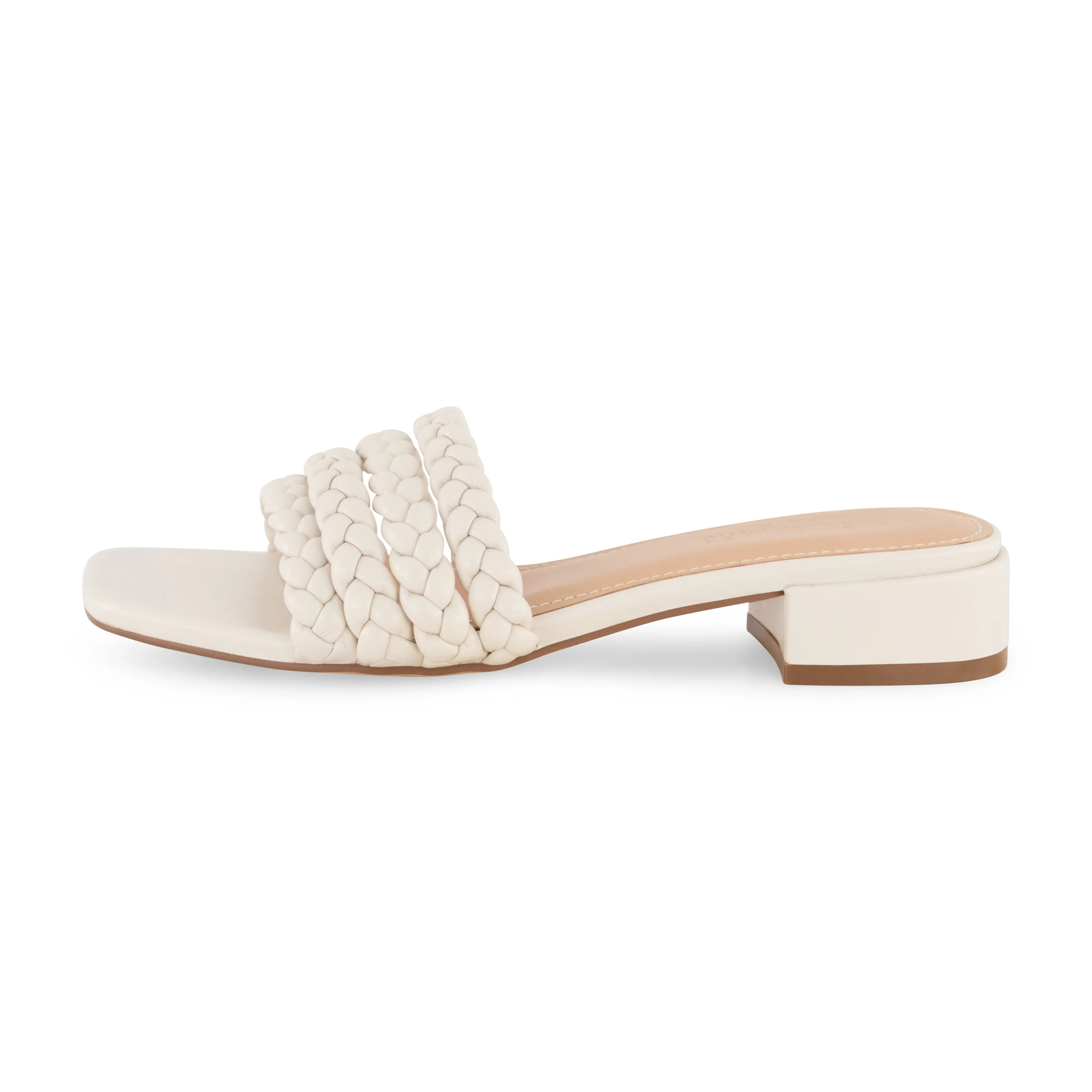 Neary Braided Block Heel Sandal