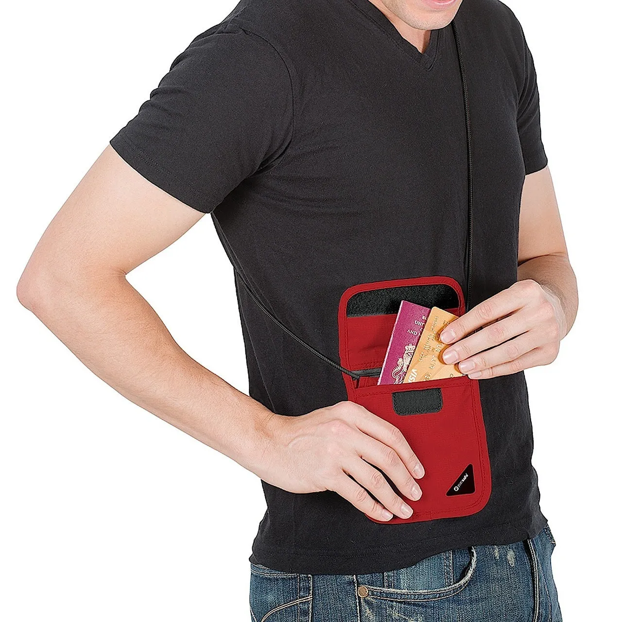 Pacsafe Coversafe X75 RFID Blocking Neck Pouch