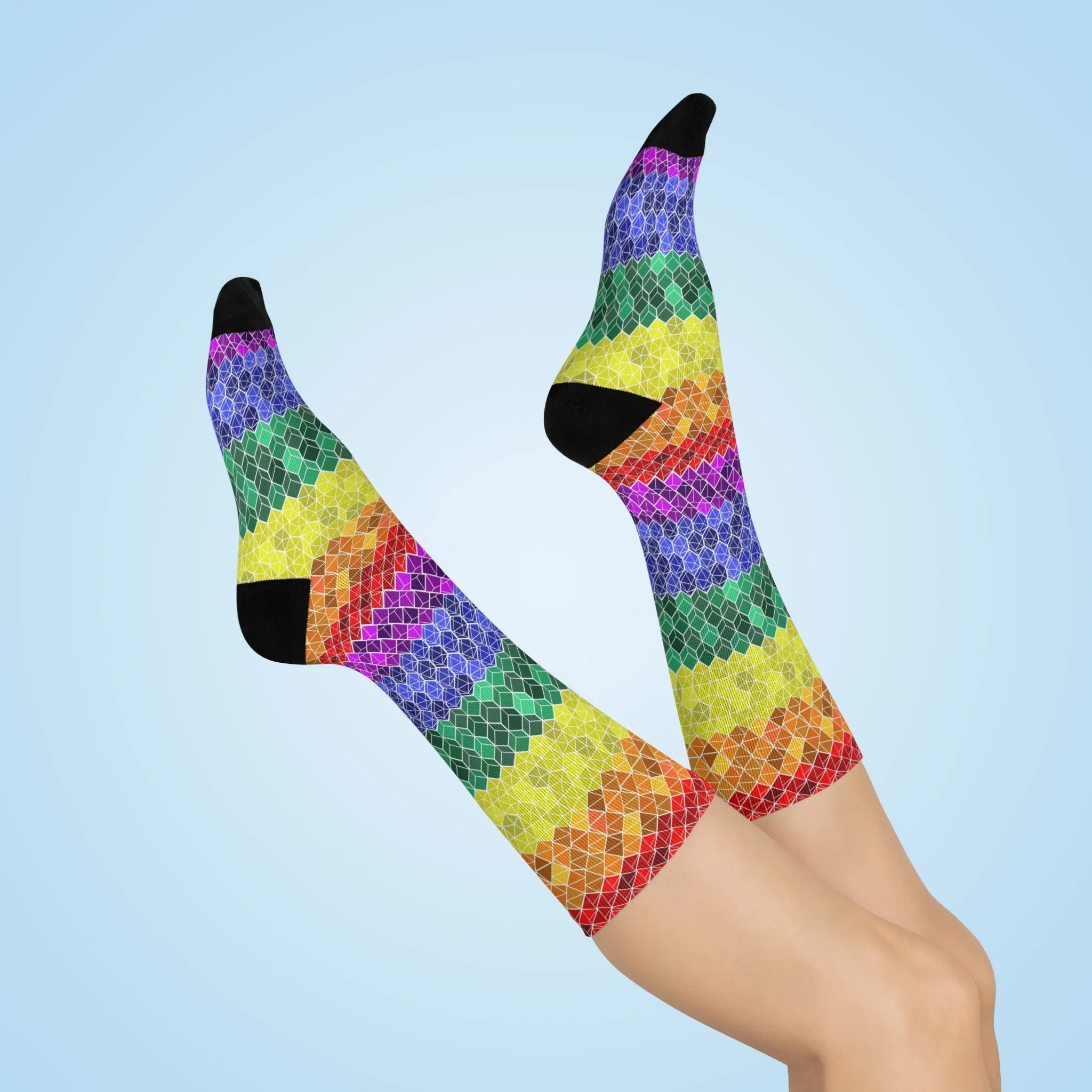 Pride Dice Socks