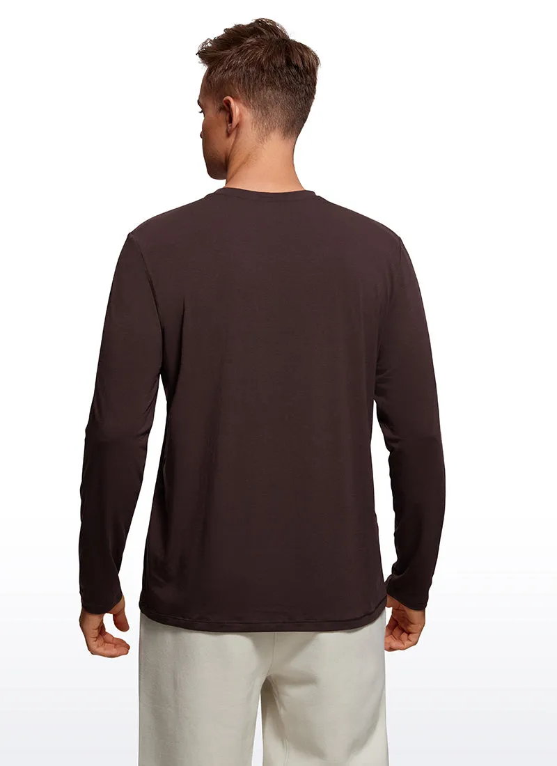 Quick Dry High Crewneck Long Sleeves Shirts