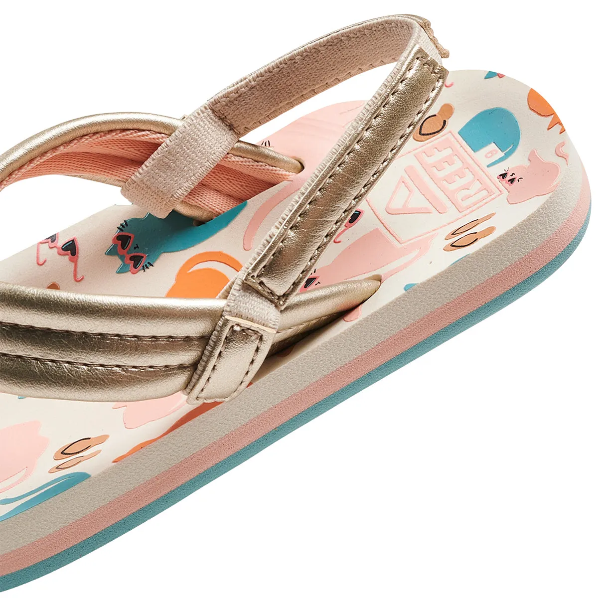 REEF Youth Little Ahi Sandals