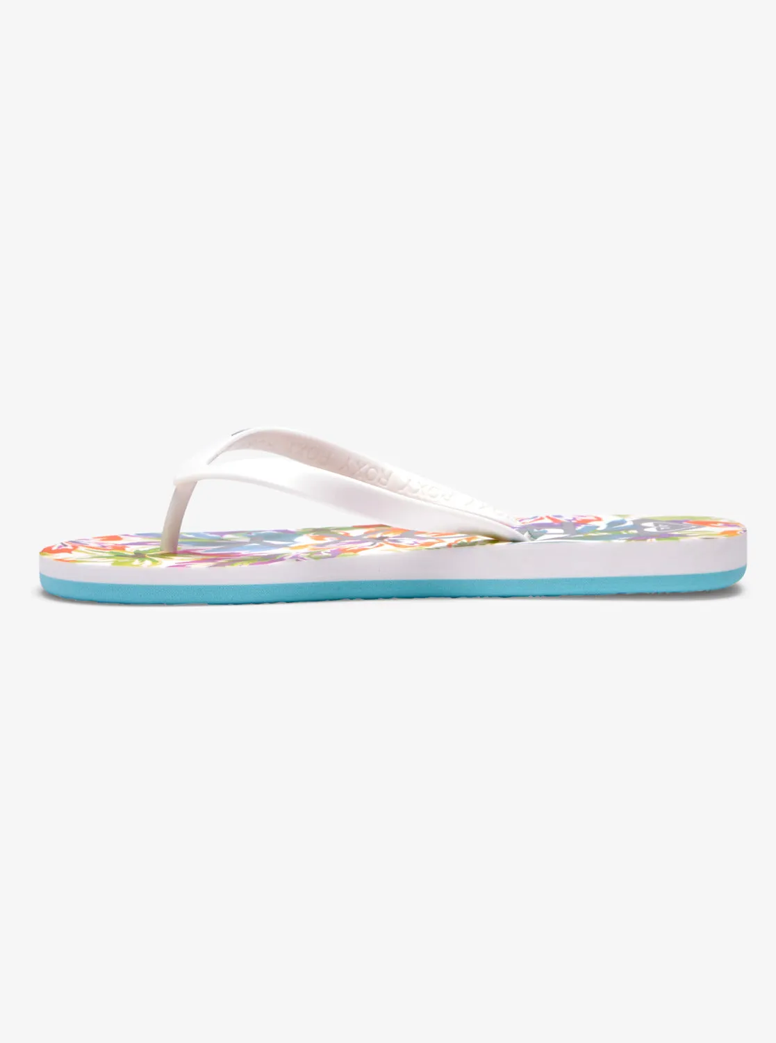 Roxy Tahiti VII Sandal-White/C Pink/Floral Print