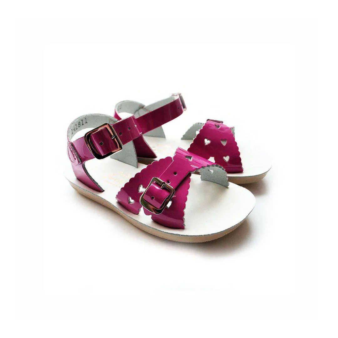 Salt-Water Sun-San Kid's Sandals - Sweetheart - Shiny Fuchsia