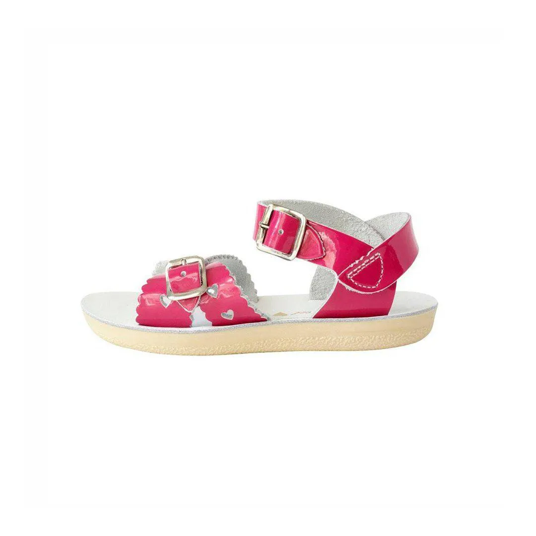 Salt-Water Sun-San Kid's Sandals - Sweetheart - Shiny Fuchsia