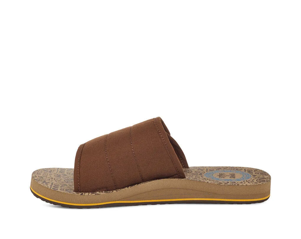 Sanuk Mens Bixby ST X Stone Brown